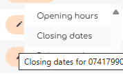 closing dates 1
